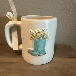 Rae Dunn Let Love Bloom Floral Mug